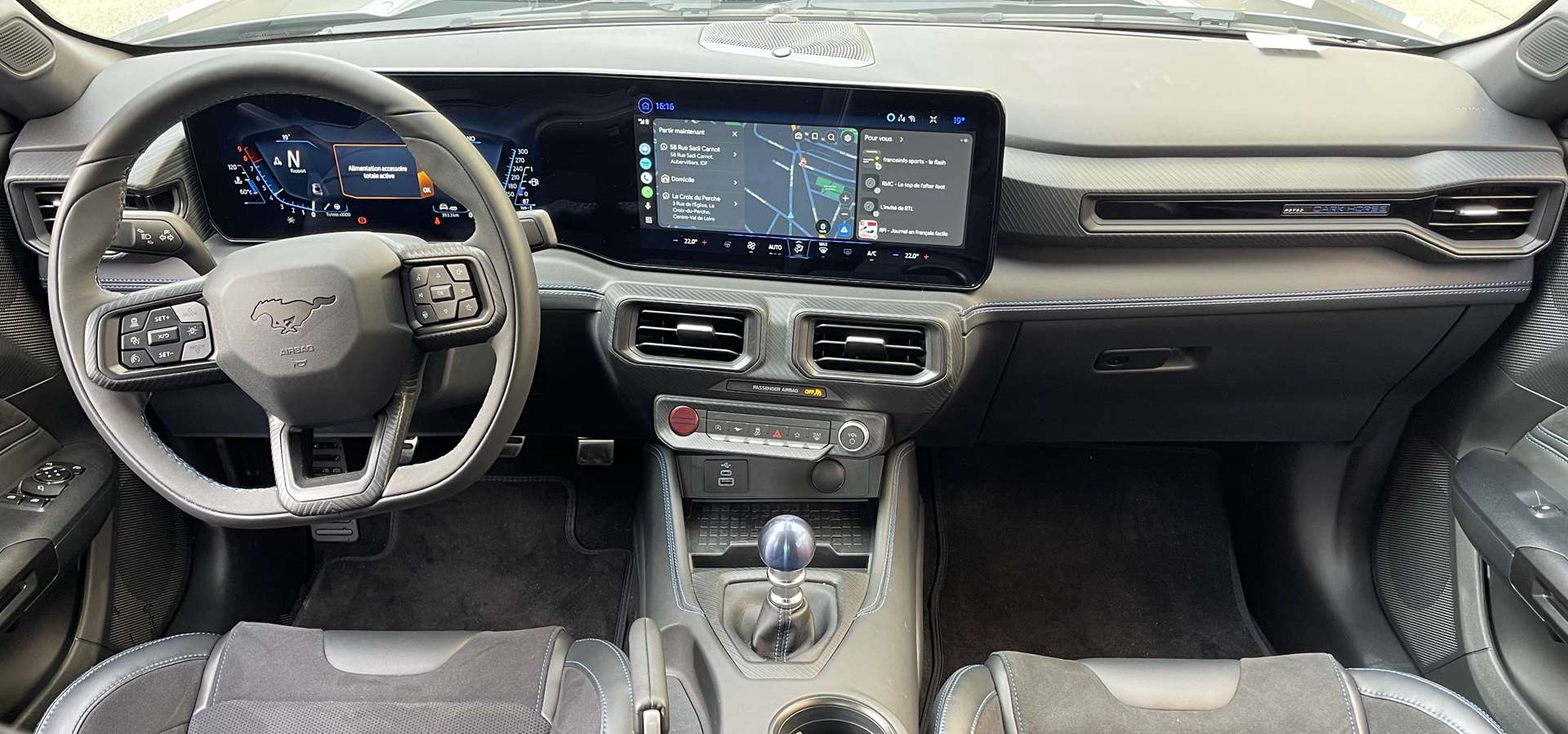 FORD MUSTANG VII FASTBACK V8 5.0 453 DARK HORSE BVM6 10