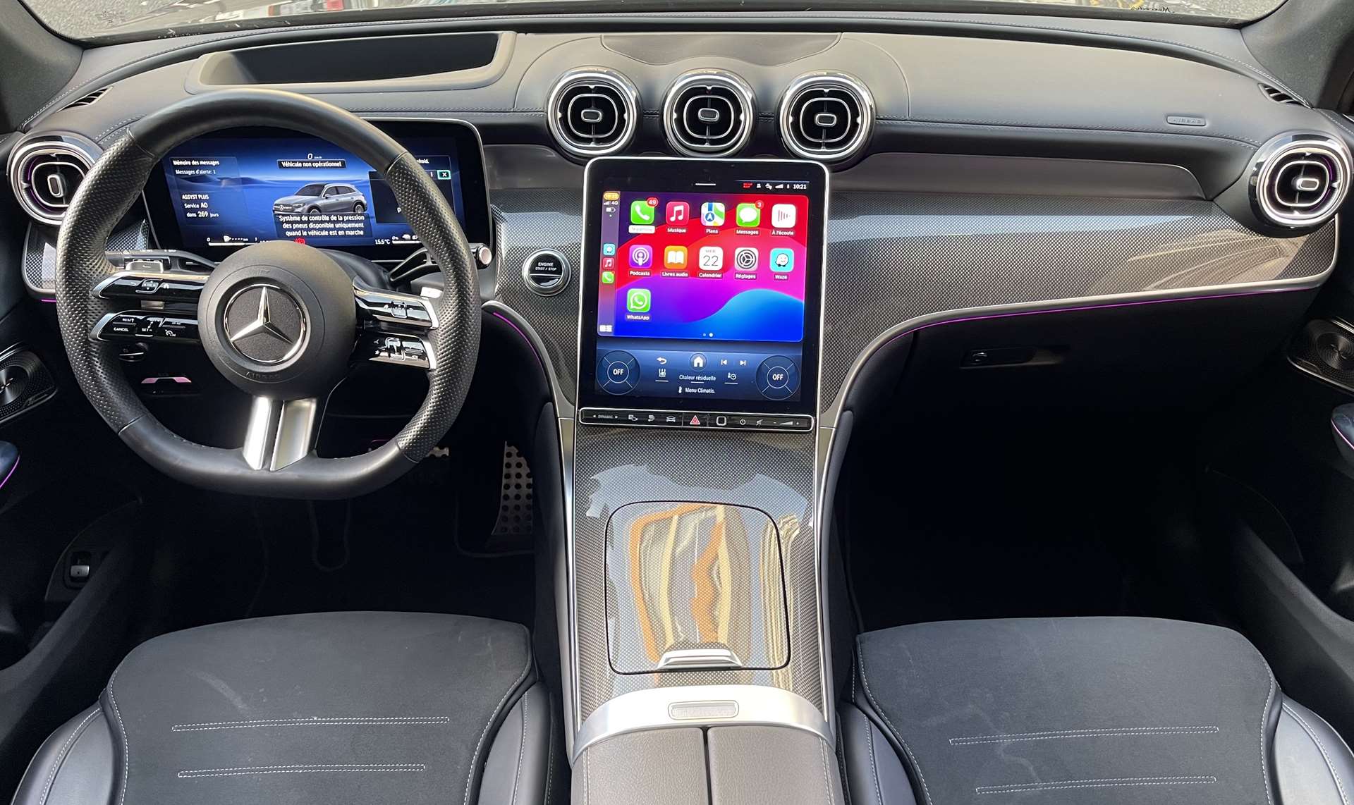 Mercedes GLC II 300 E AMG LINE 4MATIC 9G-TRONIC 1ère main 13