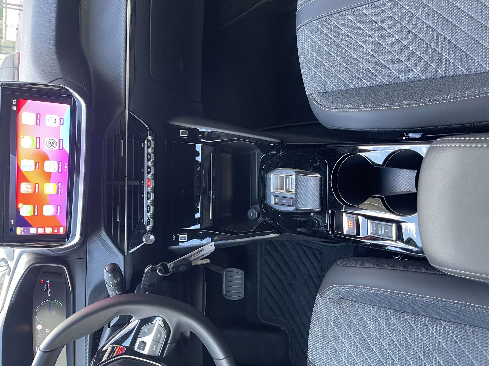 PEUGEOT 208 II ALLURE Hybrid e-DSC6 110ch GRIS SELENUIM 1ère main 14