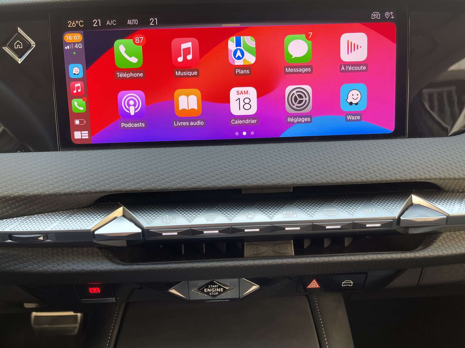 DS DS 4 II 1.6 HYBRIDE E-TENSE 225 RIVOLI 1ère main 22