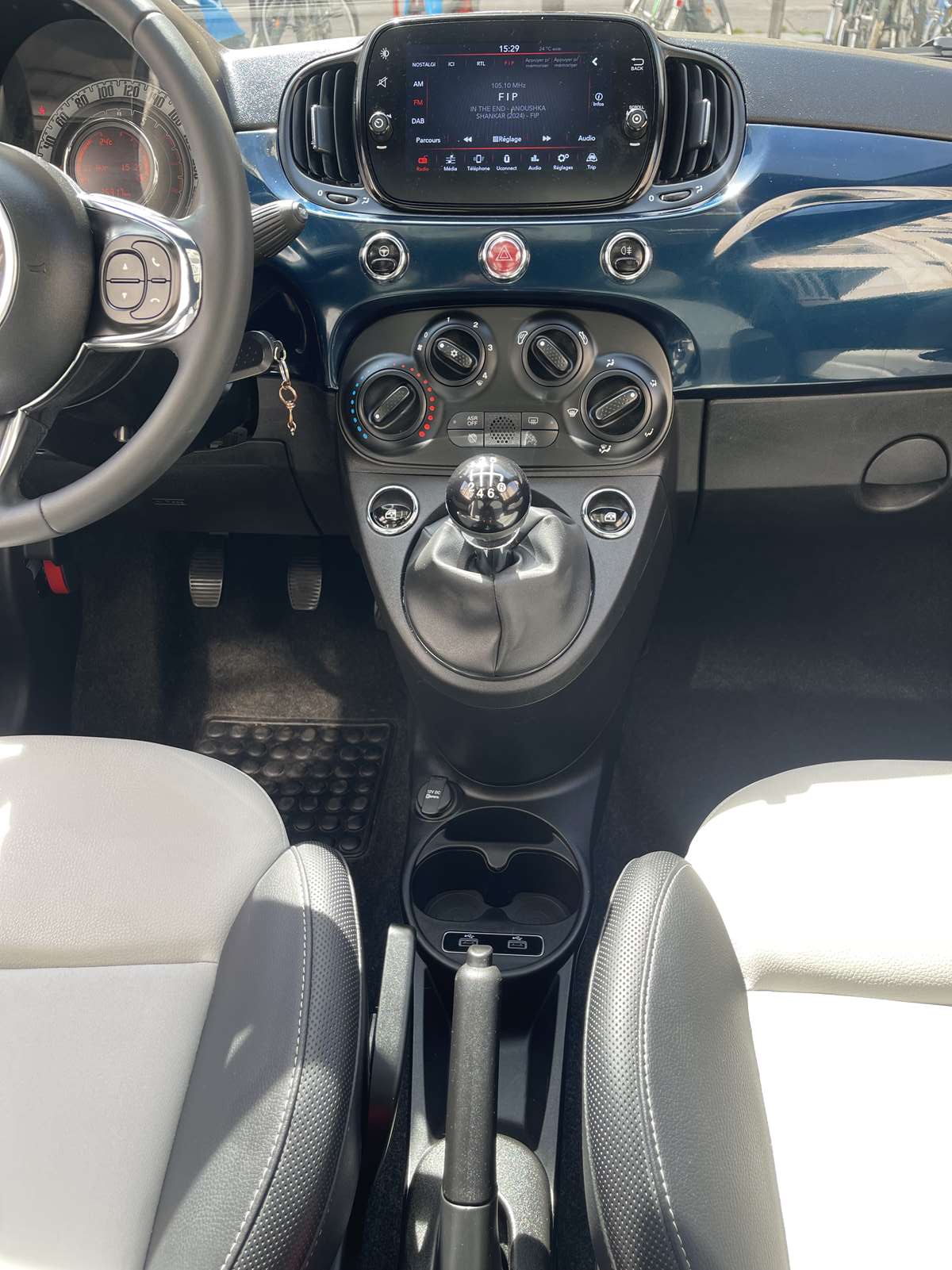 FIAT 500 II (2) HYBRIDE 1.0 70 CH DOLCEVITA BSG HYBRIDE TOIT PANORAMIQUE 14