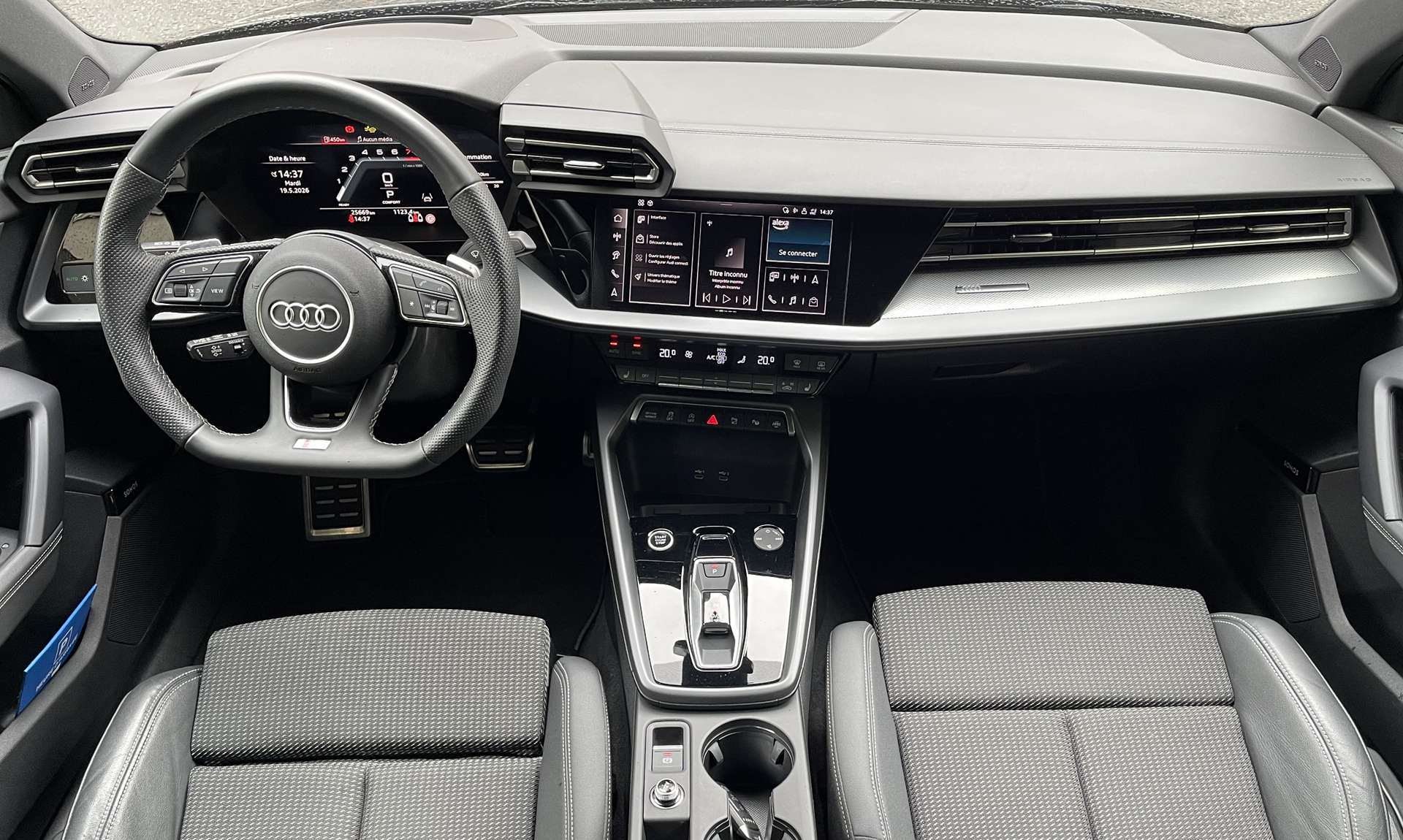 AUDI A3 IV (2) SPORTBACK 1.5 35 TFSI MILD HYBRID 150 S LINE S TRONIC 7 11