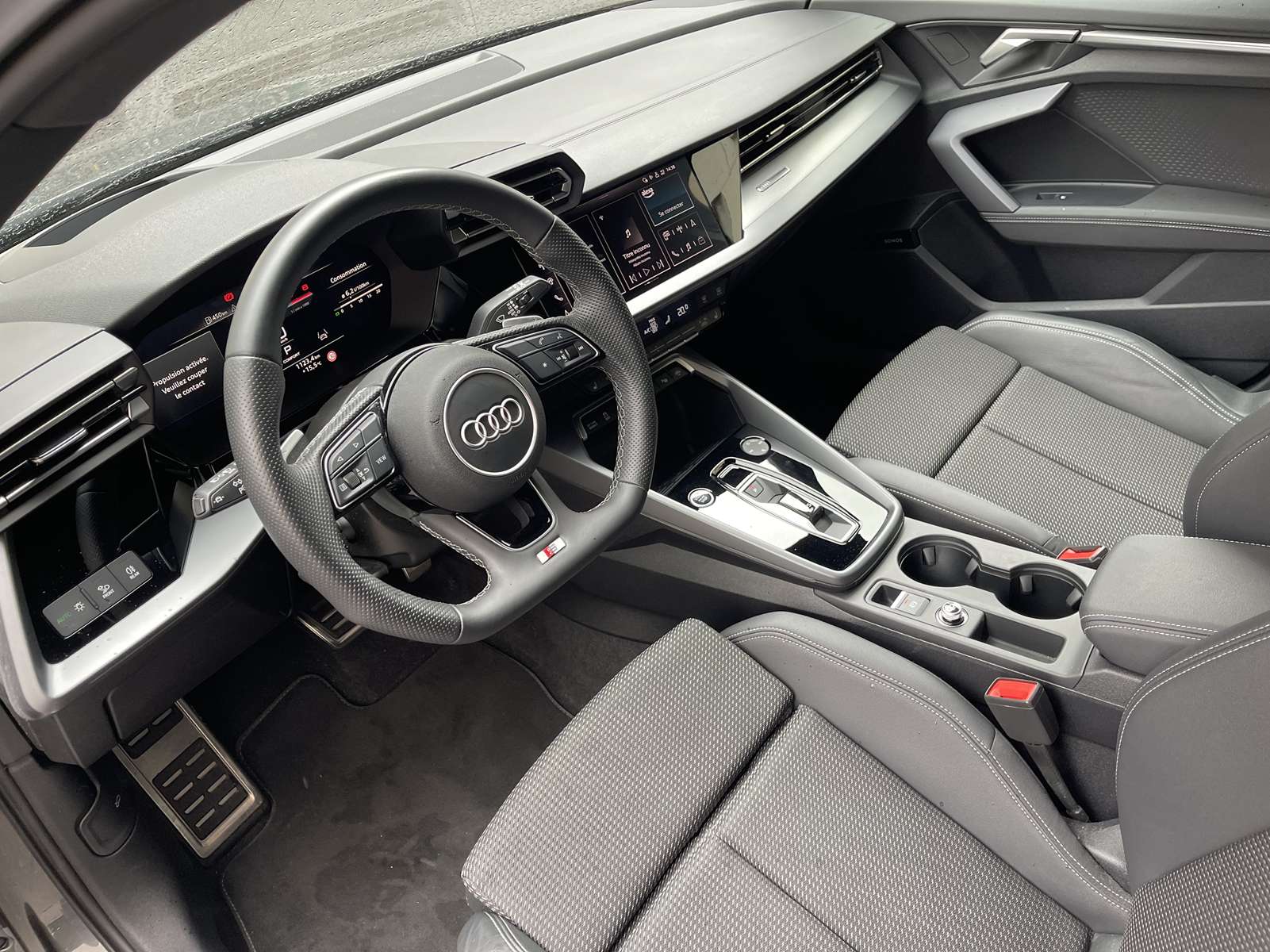 AUDI A3 IV (2) SPORTBACK 1.5 35 TFSI MILD HYBRID 150 S LINE S TRONIC 7 14
